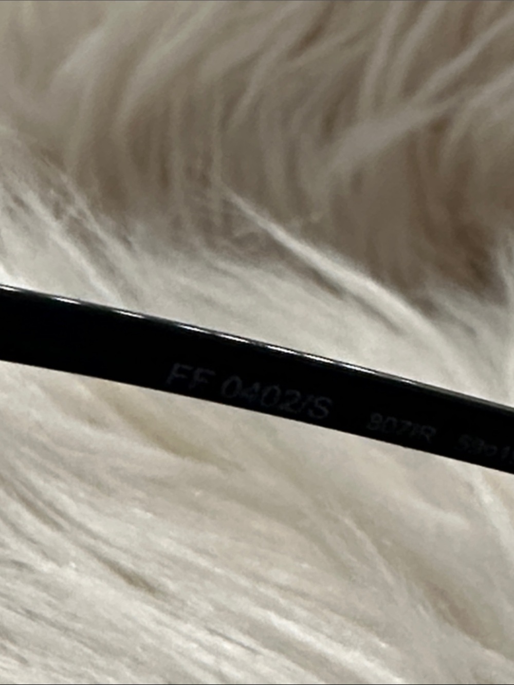 Fendi Black and Gold Oversized Square Sunglasses - Picture 5 of 6